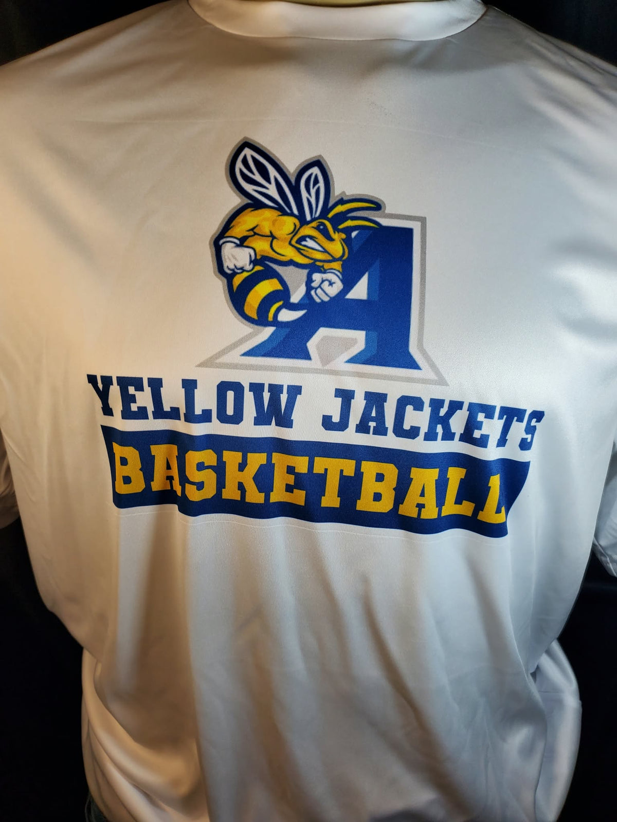AU Yellow Jackets Basketball - Choice of T-Shirt, Short-Sleeve Dri-Fit, Long-Sleeve Dri-Fit