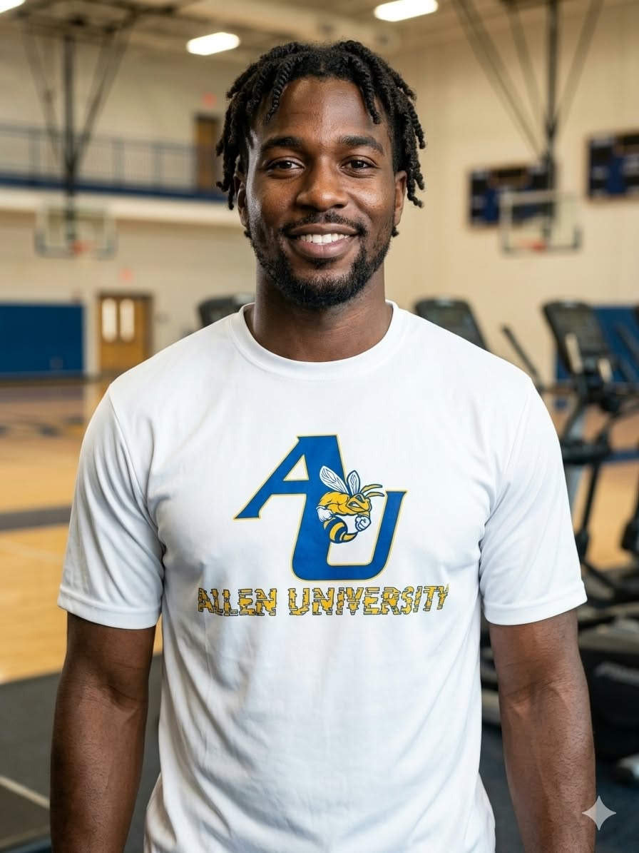 Allen University Choice of T-Shirt, Short-Sleeve Dri-Fit, Long-Sleeve Dri-Fit
