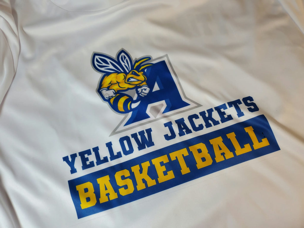 AU Yellow Jackets Basketball - Choice of T-Shirt, Short-Sleeve Dri-Fit, Long-Sleeve Dri-Fit