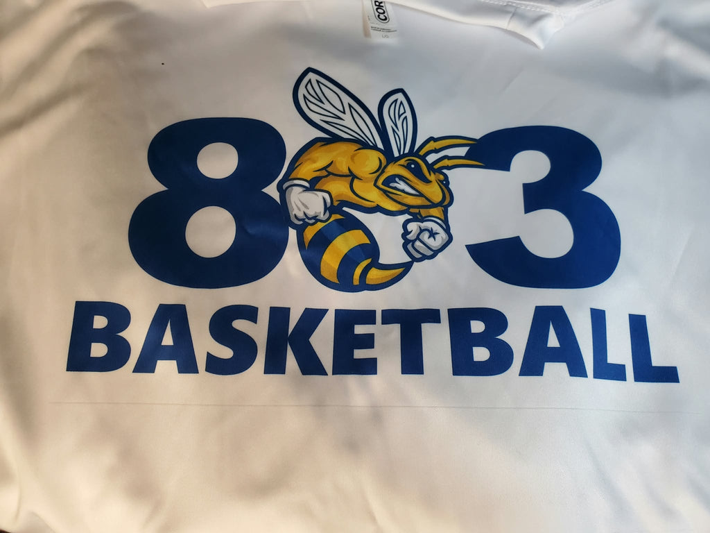 Allen University 803 Basketball Choice of T-Shirt, Short-Sleeve Dri-Fit, Long-Sleeve Dri-Fit